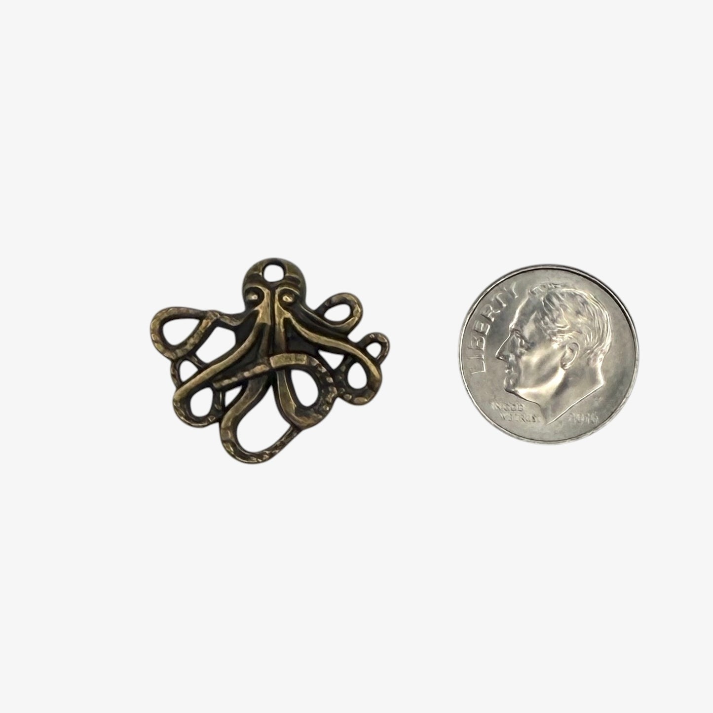 Octopus Charm Pendant