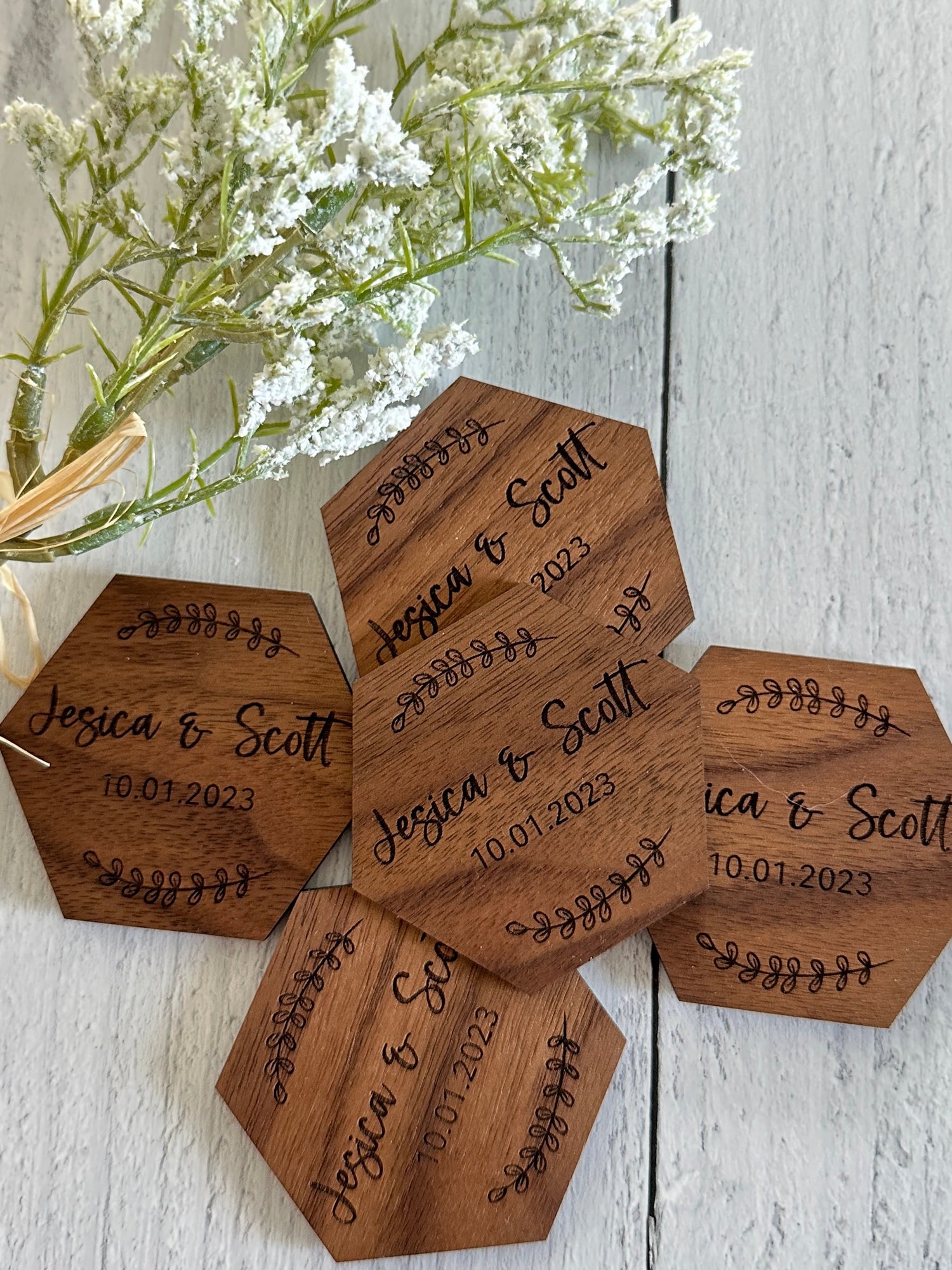 Custom Wedding-Save the Date Magnets