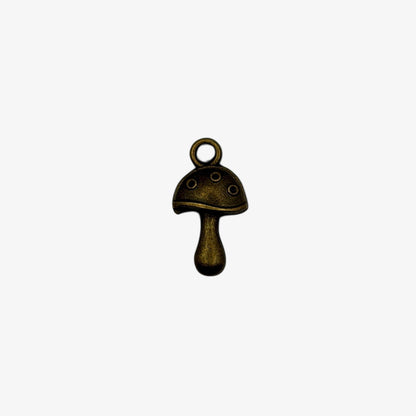 Bronze Mushroom Charm