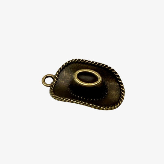 Bronze Cowboy hat charms