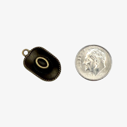 cowboy hat charm 