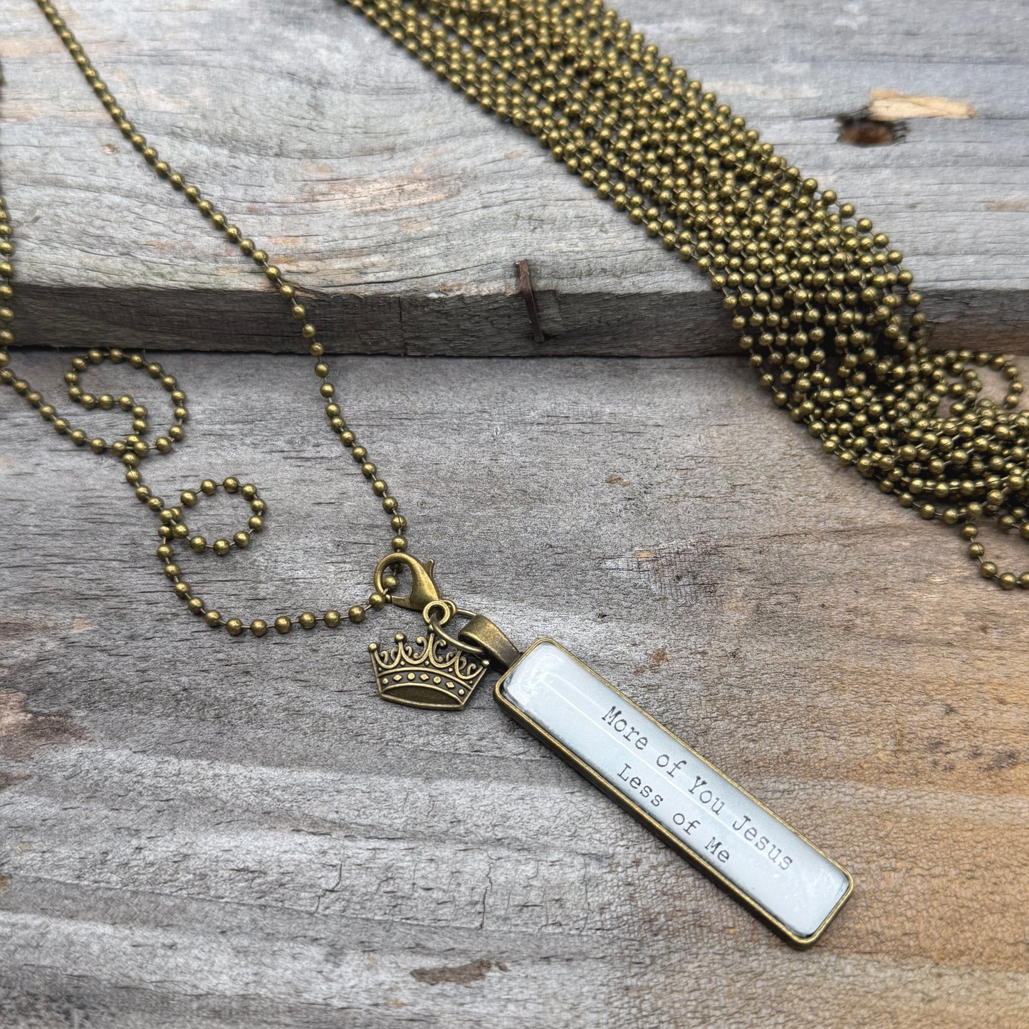 Ball Chain - Antique Bronze