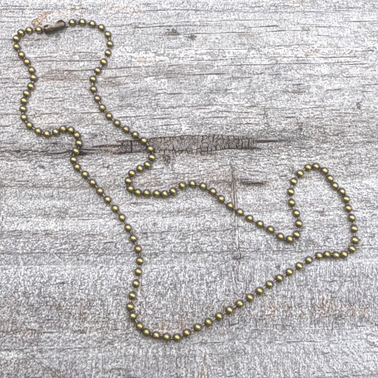 Ball Chain - Antique Bronze
