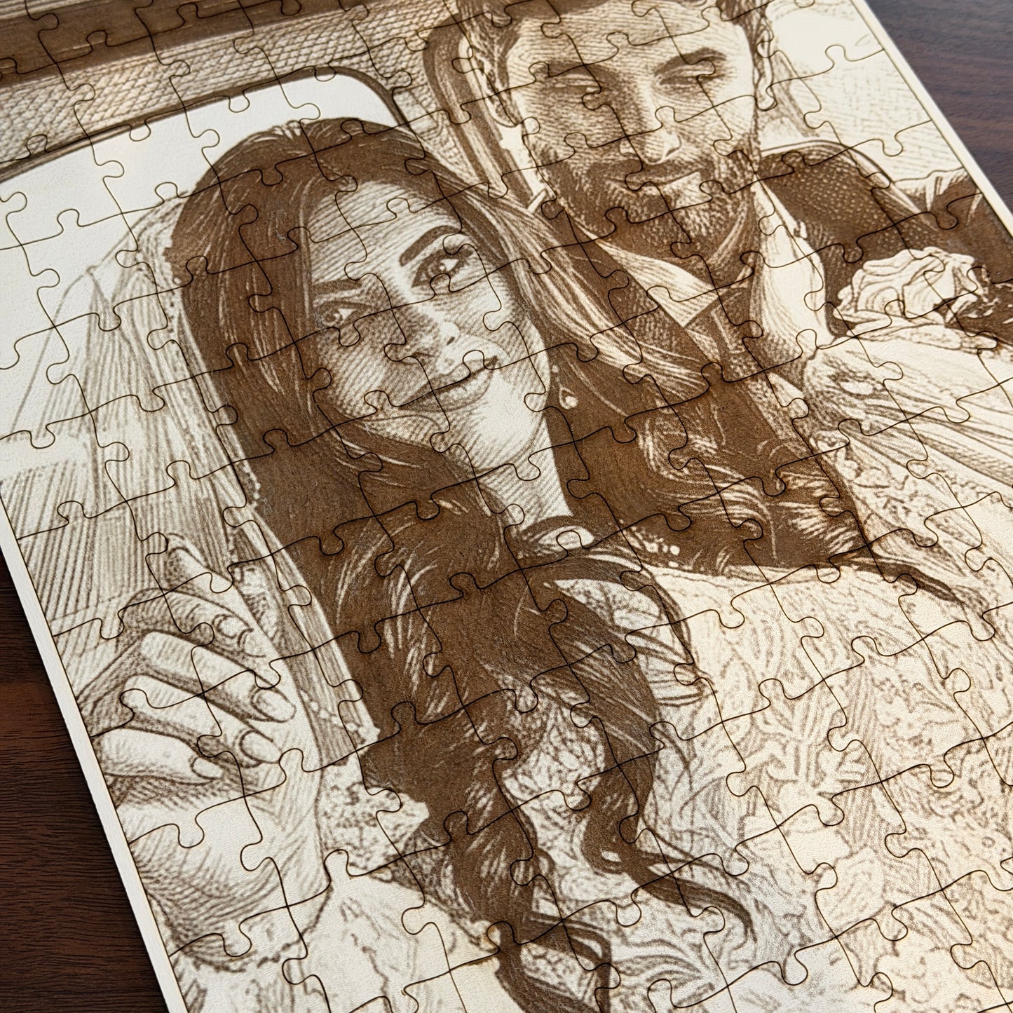 Custom Laser Engraved Puzzle