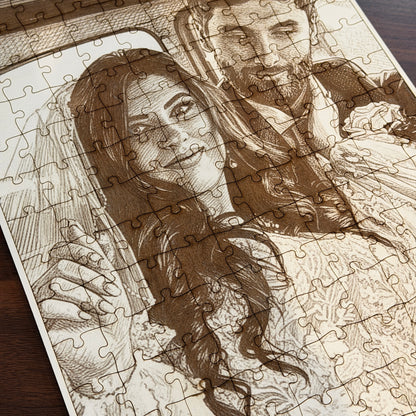 Custom Laser Engraved Puzzle