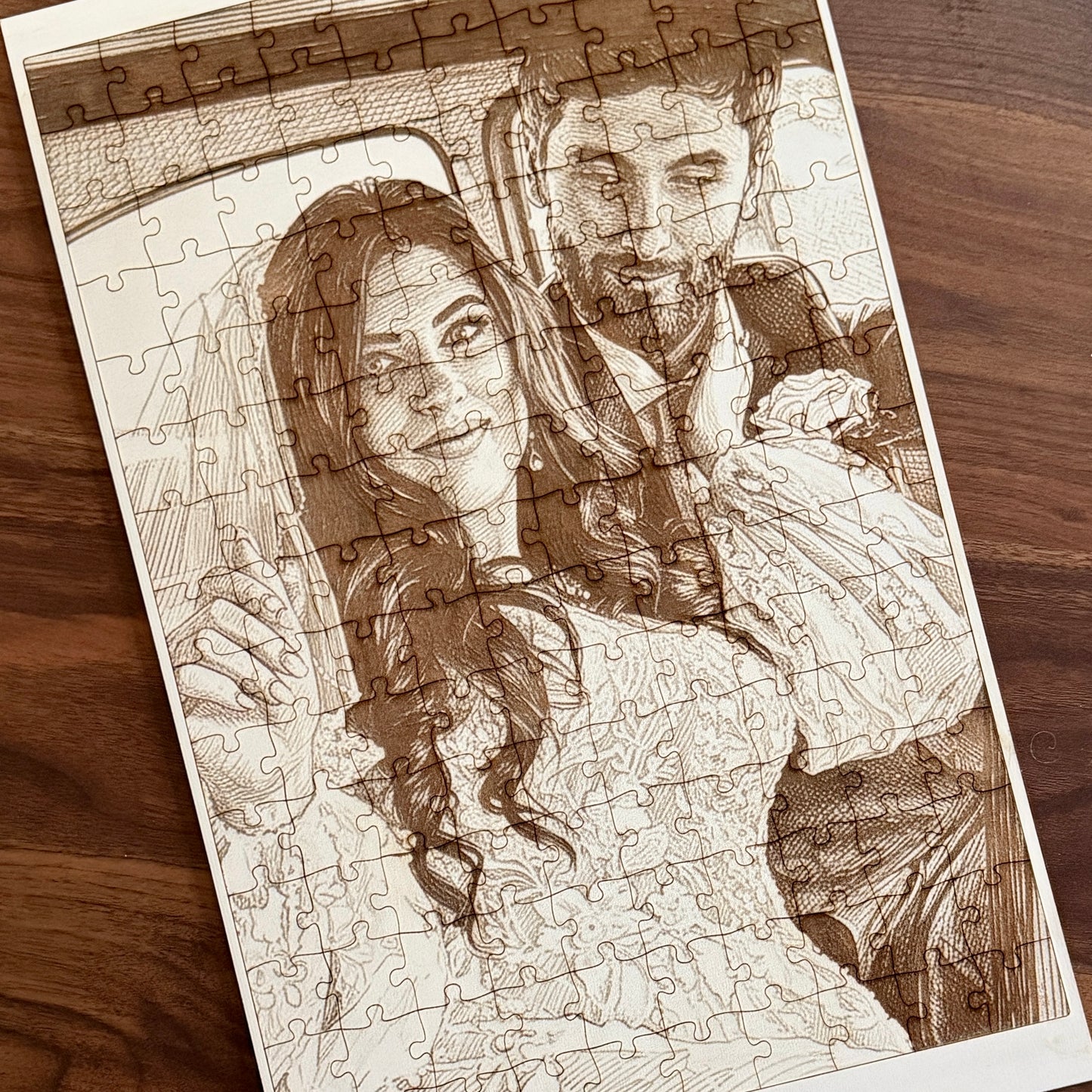 Custom Laser Engraved Puzzle