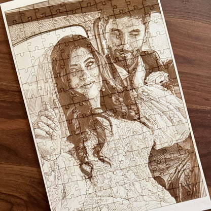 Custom Laser Engraved Puzzle