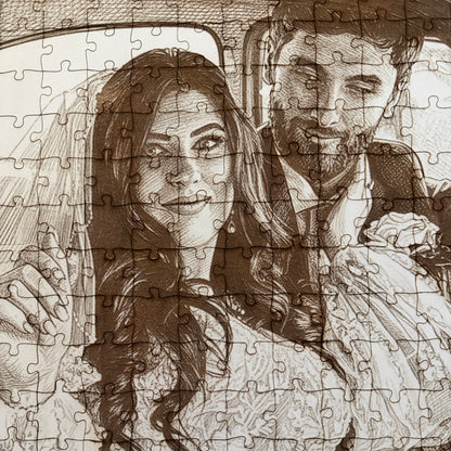 Custom Laser Engraved Puzzle