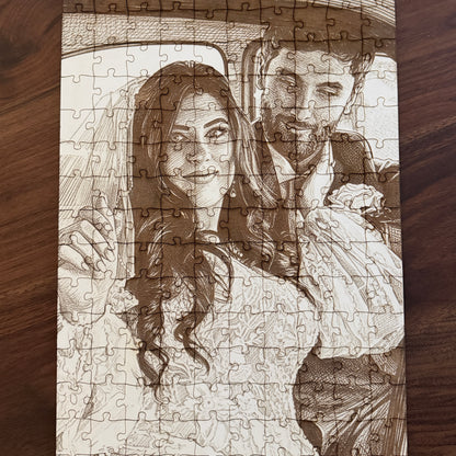 Custom Laser Engraved Puzzle